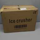Reespring Snow Cone Machine Shaved Ice Machine Ice Crusher with Stainless Steel Blade Kitchen Electric for Shaved Ice and Snow Cone (300W 2000r/min) Also Comes with a Free Ice Pick and Ice Cube Tray