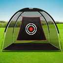 Gagalileo Golf Net Training for Teens & Beginners: Practice Hitting Target Portable for Backyard Indoor Outdoor