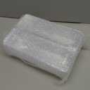 Dimeho 12 PCS Drawer Organizers Clear Plastic Vanity Drawer Dividers Kitchen Silverware Utensil Storage Desk Storage Tray for Bathroom Bedroom Office Makeup Jewelry 9 x 3 x 2 Inches