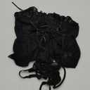 Lilosy Sexy Garter Belt Mesh Lace Babydoll Lingerie Dress Set with Thong 3XL