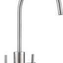 304 Stainless Steel 2 Way Instant Hot and Cold Water Dispenser Boiling Water Faucet Only Brushed Nickel