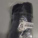 Smiry Stretch Jacquard Office Computer Chair Seat Covers, Removable Washable Anti-dust Desk Chair Seat Cushion Protectors - Black