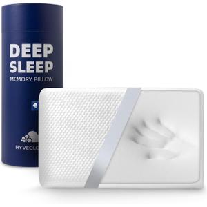 Memory Foam Bed PillowAdaptive Pillows for Neck Pain ReliefMedium Firm Pillow for Side,Back,and Stomach Sleepers Keep Pressure Relief to Deep Sleep, 24 * 16 * 5 Inches, Standard