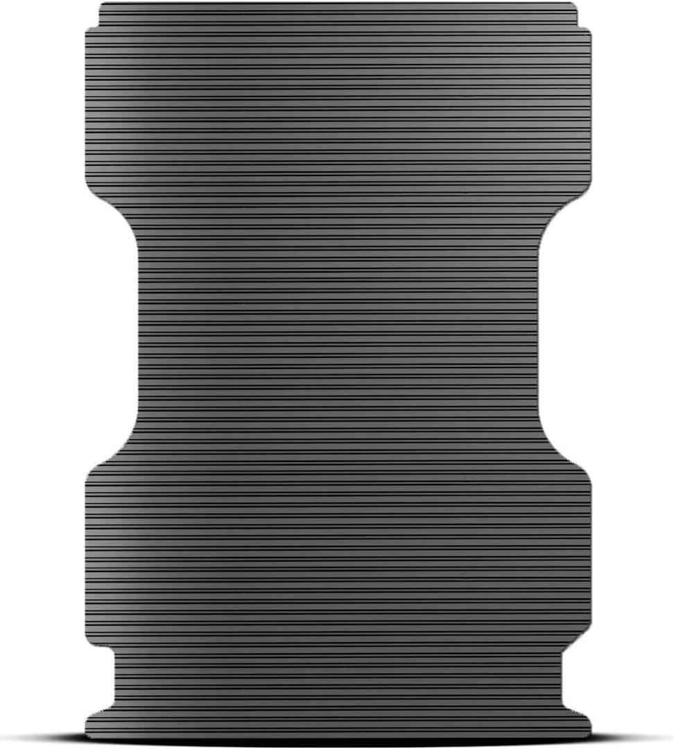 Armordillo USA 8706121 Horizontal Line Rubber Truck Bed Mat - Black Fits 1999-2016 Ford F250 / F350 / F450 Superduty 8 Feet (96") Long Bed