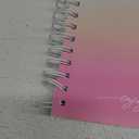 PlanAhead Ombre Poly Tabbed Journal Enjoy Life 160 Ruled Pages Approx 6” X 8”