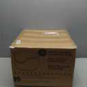 Stainless Steel Litter Box Metal with Integrated Round for XL/XXL Big and Multi Cats, 12" High Wall High Side, Odor Control, Easy to Clean, Durable, Includes Stainless Steel Scoop