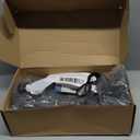 Upgraded 3-in-1 Portable Lumbar Pillow for Back Relief, Smooth Spine Triple Fusion Back Massager with Stretch, Vibration & Heat, Includes 5000mAh Power Bank for Deep Relaxation on Bed, Sofa & Car