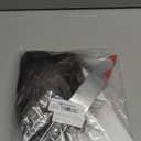 Halloween Horror Mask Scary Latex Full Head Mask with Prop Knife Cosplay Costume Set Halloween Parties for Adults (White)