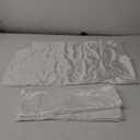 Bedsure Cooling Pillow Cases Queen Size Set of 2, Rayon Derived from Bamboo Cooling Pillowcases for Hot Sleepers, Cool Pillow Covers with Envelope Closure for Women, Men, White, 20x30 Inches