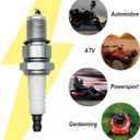 Strongthium F6TC Spark Plug Compatible w/NGK BP6ES Bosch Torch Champion for Honda Gx390 Gx160 GX 200 270 240 Predator 212CC 3PCS