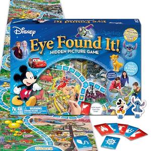 Ravensburger Disney Eye Found It - Hidden Picture Search Board Game - Learning Fun with Disney Favorites - Ages 4+