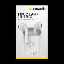 Acoustix True Wireless Earbuds - White, 1 ct