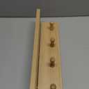 XAOHOME Wall Mount Coat Rack with Shelf, Sturdy Wooden Floating Shelf withHooks Save Your Indoor Space, Wall Organizer siutable for Entryway, Mudroom,Kitchen, Bathroom, etc(Oak Finish)