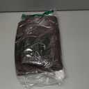 NLMUVW Brown Linen Tablecloth Rectangle, Chocolate Table Cloth Farmhouse Rectangular Table Cover for Kitchen Dining Coffee, 54 x 84 Inch