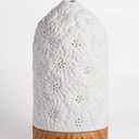 Sunflower Ceramic Essential Oil Diffusers,Small Cute for Office, Home for Aromatherapy,Bedroom Humidifier Air Fragrance,Room Scent, Smell,Light Decor para Casa De Essentials Aesthetic Electric Aroma (200ml,with Timer)