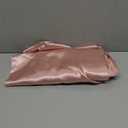 TURSTIN 1 Pack Rose Gold Satin Tablecloth 102 x 58 Inch Overlay Satin Table Cover Rectangle Bright Silk Tablecloth Smooth Fabric Table Decoration for Wedding Banquet Party Events