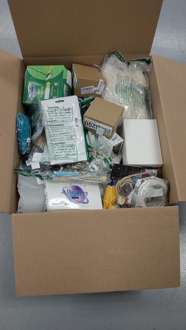 Box of Mixed Items, Retail is Estimated