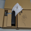 Veise Fingerprint Door Lock with 2 Lever Handles - Keyless Entry Door Lock, Electronic Keypad Deadbolt, Digital Smart Code & Front Handle Sets, Auto-Locking, Easy Installation, Matte Black