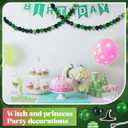 2 x Janinka 100 Pcs Princess and Witch Wooden Beads16mm Large Wooden Beads for Crafts Fairy Wand Crown Hat Broom Spacer Loose Bead with Hole for DIY Crafts Home Party Festival Decoration(Witch)