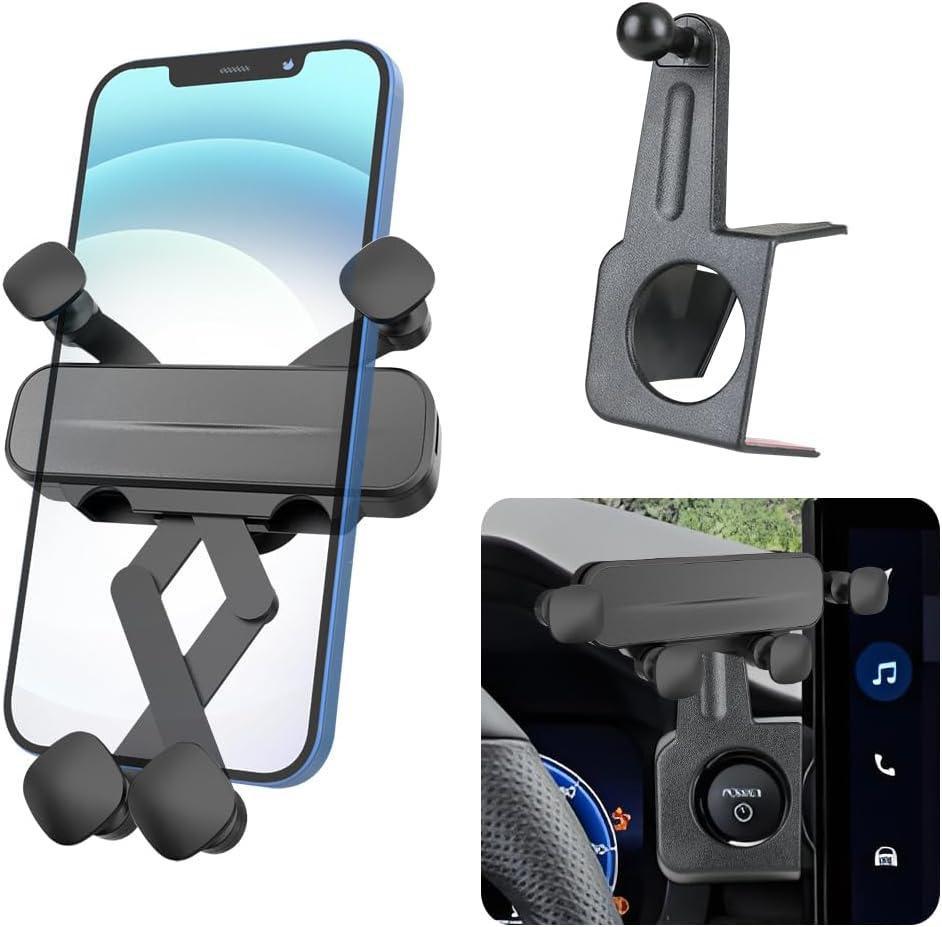 Car Phone Holder Mount for Toyota Tacoma 4Runner 2024 2025 2026 LimitedTRD ProTrailhunter14-inch Screen Auto Accessories Navigation Screen Bracket Interior Decoration Mobile Cell