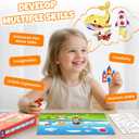 PARTYWIND Foil Pom Poms Art for Kids - Unicorns Princesses Ocean DIY Creative Craft Kits, Travel Toys, Party Favors, School Supplies, Birthday Gifts for Girls Boys Ages 4, 5, 6, 7, 8, 9, 10, 11, 12