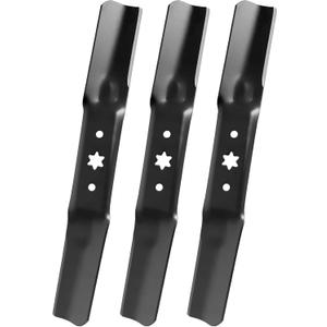 942-05056A Mower Blades Compatible with Cub-Cadet ZT1 54" Mower Deck, 742-05056A Blades Fit for Cub Cad et Craftsman Troy-Bilt RZT-L54 XT1 XT2 Lawn Mower, Replace 742-05056 942-05056, 3 Pack