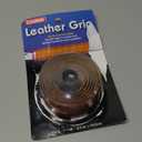 Tourna Leather Grip (1 inch wide x 46 inches long, Tan)