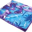 32 x 71inch Oversized Beach Towel, Purple Mandala Microfiber Beach Towels for Travel, Swimming, Yoga, Camping Vacation Essentials Adult Gift.