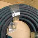 3/8" 4800PSI Pressure Washer Hose 150FT with 360° Swivel Quick Connect, Flexible Kink Resistant Steel Wire Braided & Durable Rubber for Hot/Cold Water, Power Washer Hose With M22 14mm Adapter