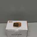 Housbay Wooden Sound Machine Alarm Clock for Bedrooms - Gentle Wake-Up with Birdsong, White Noise for Sleeping, Small Digital Clock for Phone-Free Routine (Oak)