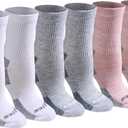 Dickies Women's Dri-tech Advanced Moisture Wicking Mid-crew Socks, (6,12 Pairs)