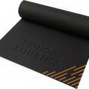 Honor Athletics Premium Jump Rope Mat  1/4" Thick High-Density Rubber | Non-Slip Surface for Indoor/Outdoor Use | Durable & Odor-Free Skipping Mat (Standard - 36" x 48", Black)