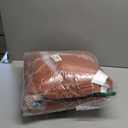 Andency Burnt Orange Twin/Twin XL Comforter Set, Twin Bed Comforter for College Dorm Girls Boys Kids Boho Terracotta Soft Warm Cute Comforter, 2 Pieces Aesthetic Chevron Bohemian Bedding Set