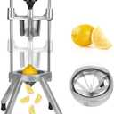 Commercial Easy Wedger 8 Wedger Fruit Lime Slicer Cutter Stainless Steel Blade Commercial Vegetable Chopper Dicer Lemon Cutter for Home Bar Restaurant Lemons Limes Tomatoe Potatoe