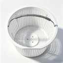 Pool Skimmer Basket for Pentair Skimmer Basket 516112 and Waterway Skimmer Basket 542-3240, for Renegade Skimmers Pool Basket | Built-in Weight | 316 Stainless Steel Handle (1Pcs)