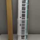 88 Key Piano Keyboard, Semi Weighted Electronic Digital Piano with Music Stand, Power Supply, Sustain Pedal, Bluetooth, Stand, MIDI, for Beginner Professional at Home, Stage