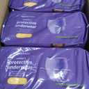 Amazon Basics Incontinence Underwear for Women, Protective, Disposable, Postpartum, Maximum Absorbency, Medium, Lavender, 60 Count (3 Packs of 20)