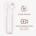 Philips Lady Shaver Series 6000 - Cordless, Wet & Dry Electric Shaver, 3-Blade Shaving System, for Legs, Body & Bikini, 80 Mins. Runtime, Model BRL137/00 (Shaver + 3 Accessories (Trimmer & Combs))