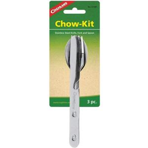 Coghlan's 3-Piece Stainless Steel Knife, Fork, Spoon Set