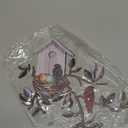 Peryiter Birds Wall Metal Decor Outdoor Art Hanging Metal Tree with Birdhouse for Living Room Tree Leaf Wall Decor for Indoor Outdoor Garden(White)