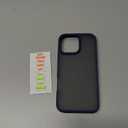 TORRAS Shockproof for iPhone 16 Pro Max Case, 4X Military Grade Drop Proof, Translucent Slim Protective Anti-Scratch Hard PC Back Phone Case for iPhone 16 Pro Max 6.9'', Matte Navy Blue Cover