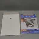 DTF Transfer Film Glossy: 8.5" x 11"inch 100 Sheets PET Paper Glossy Clear Cold Peel Direct to Film Transfer Film for Tshirt