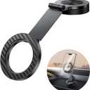 SYNCWIRE for MagSafe Car Mount 360 Rotation Magnetic Phone Holder for Car, Adjustable Metal Arm, Car Magnet Phone Mount for Dashboard, Car Accessories Fit iPhone 17 16 15 14 13 Pro Max &All Phones