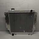 CC2101 3-Row Aluminum Radiator Compatible with Jeep Wrangler 87-06 /TJ 2.4L 2.5L/L4 4.0L/L6, All Aluminum Radiator