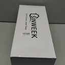 SINWEEK 2 Inch Gel Memory Foam Mattress Topper Ventilated Soft Pressure Relieve Mattress Pad, Breathable Bed Topper, CertiPUR-US Certified, Twin Size