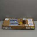 Bookshelf Vertical Storage Freestanding Storage Stand for Living Room, Bedroom, Kitchen, Rust Resistance, Easy Assemblyl Free CombinationMulti-Functional Organizer (4 Tiers, Black)