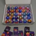 30 Pack Valentines Day Gifts for Kids Classroom - Galaxy Slime Valentines for Kids with Valentine Day Cards for School, Class Valentine's Day Exchange Gifts