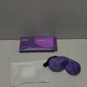 Moist Heat Eye Compress&Microwave Hot Eye Mask for Dry EyesHeated Eye Mask Natural and Healthy Therapies (Purple)