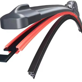 OEM Quality Windshield Wiper Blades, 18” and 18” DSV Standard Car Wiper Blades With Universal U/J Hook Only, Automotive Replacement Wiper Blades for my Car, Water Repellency Wiper Blade, Pack of 2