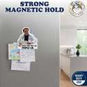 Officially Licensed Dr. Now Magnets  12 Pack Funny Dr. Nowzaradan Fridge Magnets, 3"  3" Strong Magnets, Motivational Diet Helper for Refrigerator & Car - Black Text